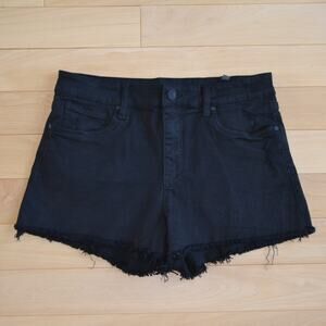 NWOT Kut from the Kloth Cut Off Denim Jean Shorts Size Small Black Size 8